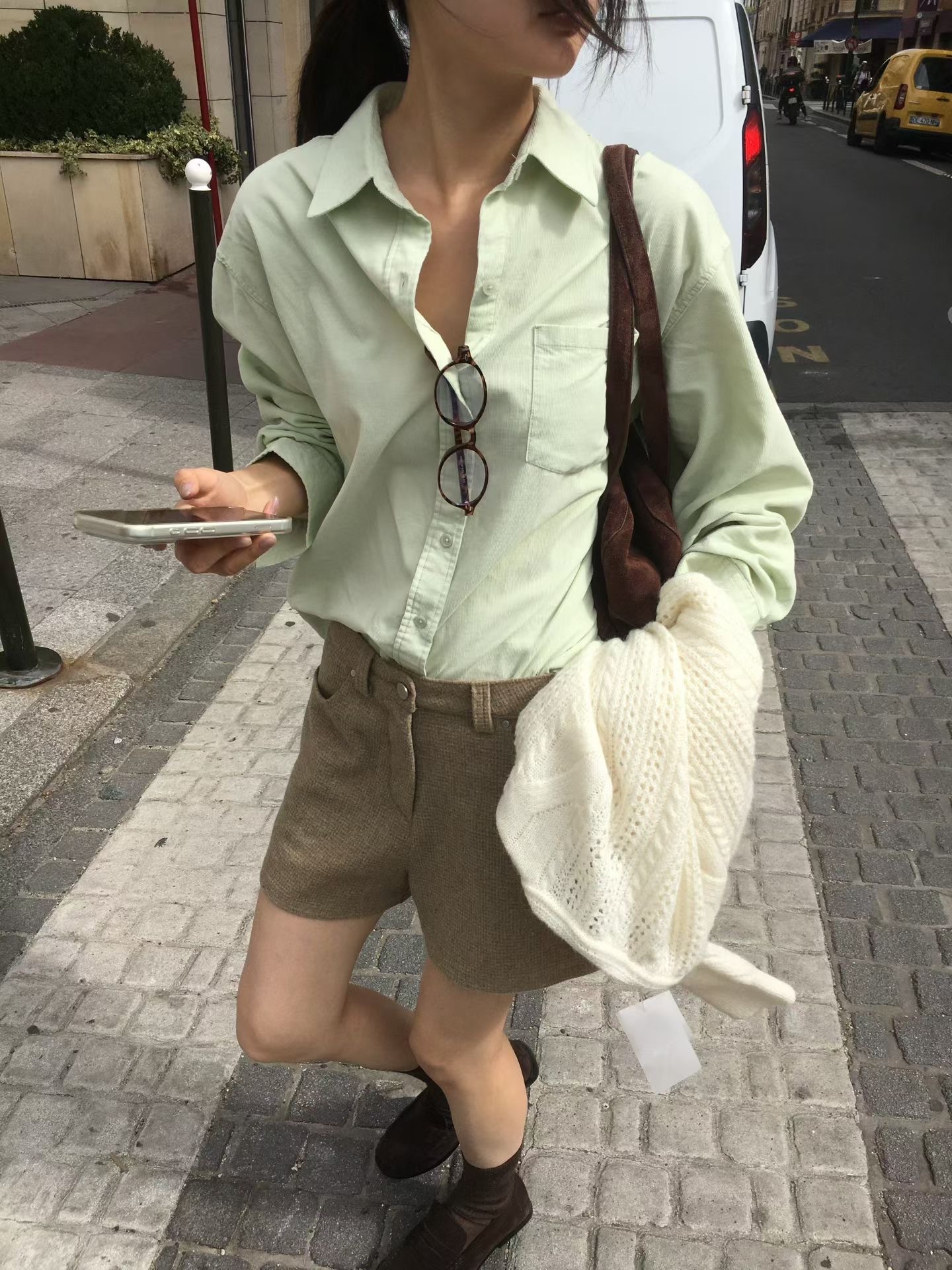 VE26147 Prim Fine Corduroy Shirt