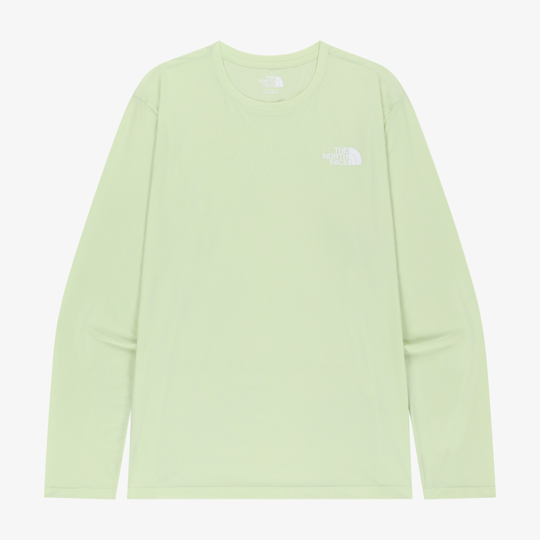 【OWN】The North Face 長袖 秋冬 白標 圓領 胸前 Logo 背面 標語 男生 萊姆綠 黑色 炭灰色