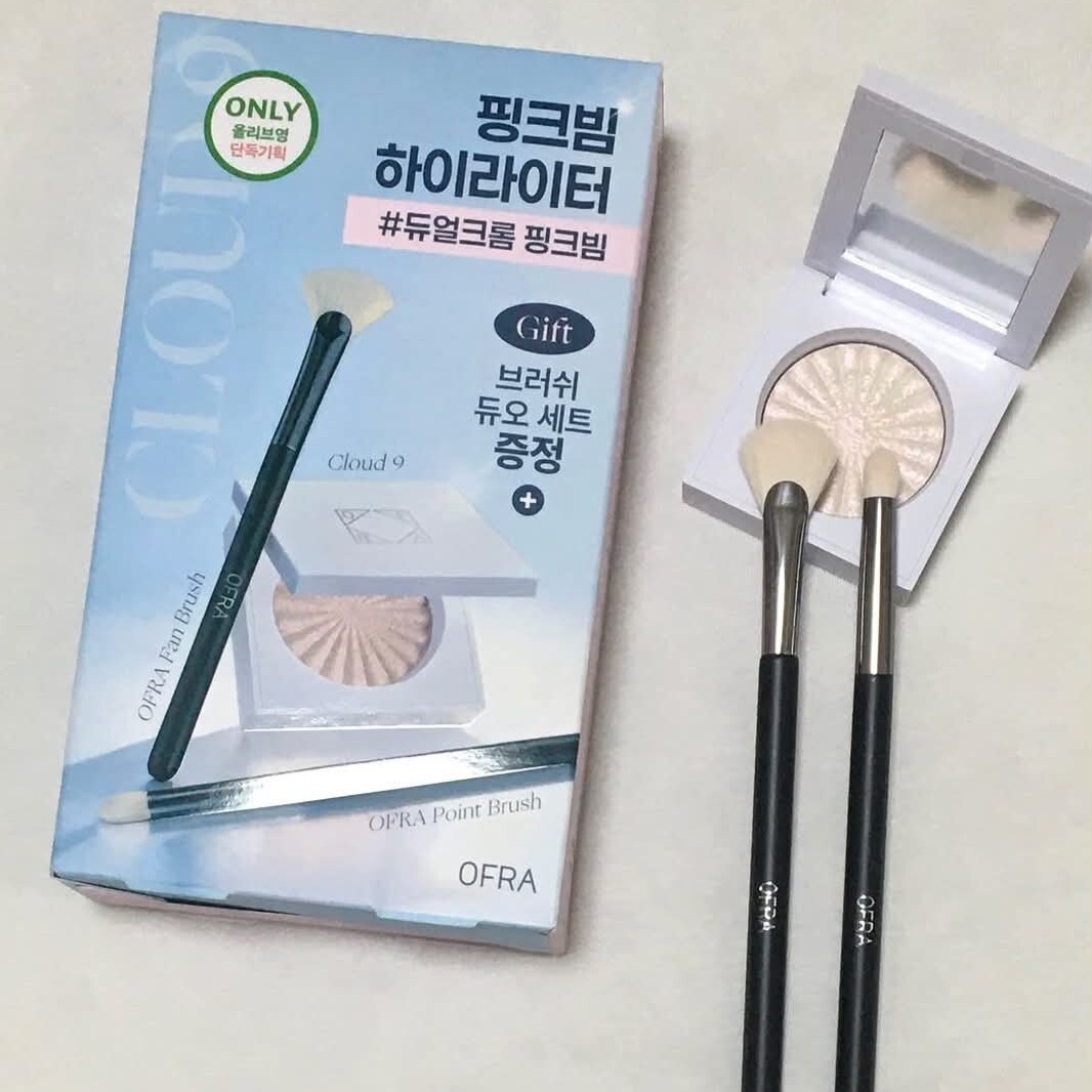 OFRA  高光打亮特別套裝 #Cloud 9 (+Brush x 2)