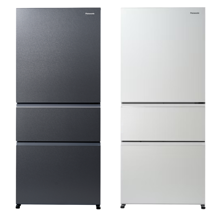 Panasonic 國際 日系上質 610L 一級能效 三門無邊框玻璃變頻冰箱(NR-C617XGS)