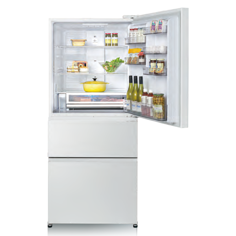 Panasonic 國際 日系上質 610L 一級能效 三門無邊框玻璃變頻冰箱(NR-C617XGS)