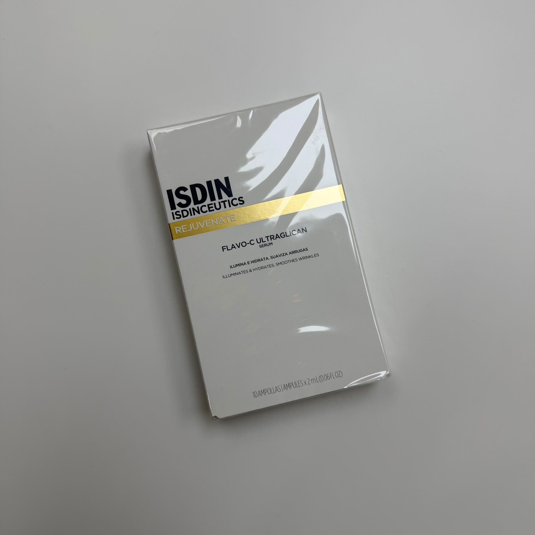 關鍵字SP4 – ISDIN ISDINCEUTICS FLAVO-C ULTRAGLCAN serum 2ml x 10pcs + Mask x 1 優惠價$268