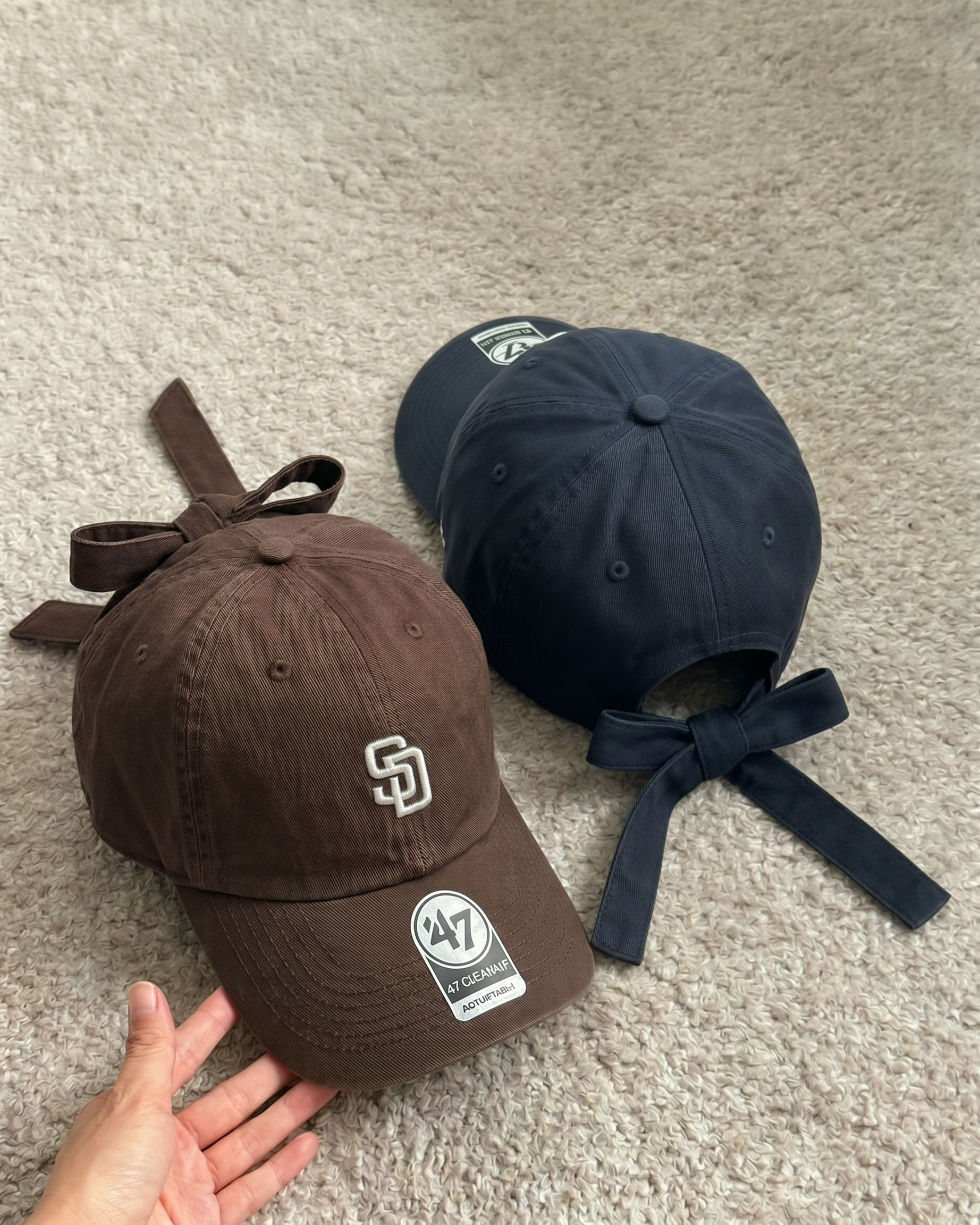 日本 MLB 47 Brand Bowback 後綁帶 蝴蝶結 帽子 老帽 四款
