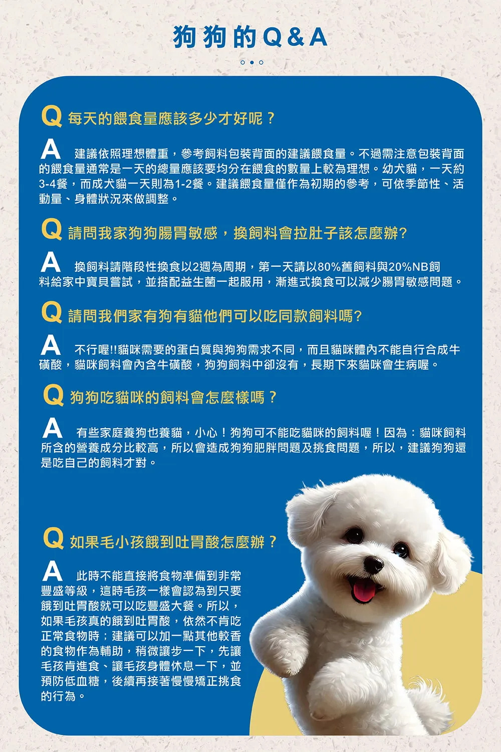 自然平衡肥胖成犬 狗狗的Q&A