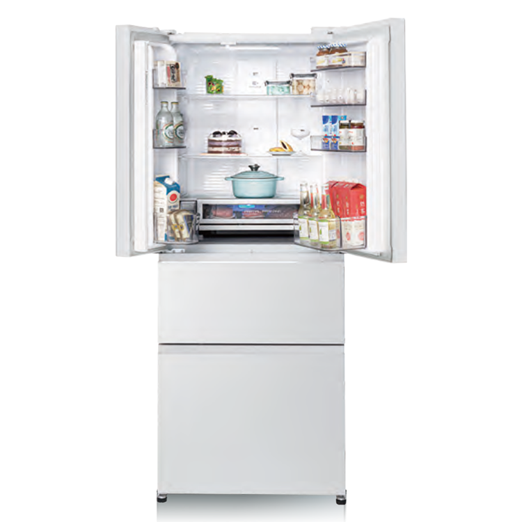 Panasonic 國際 日系上質 500L 一級能效 四門無邊框玻璃變頻冰箱(NR-D507XGS)