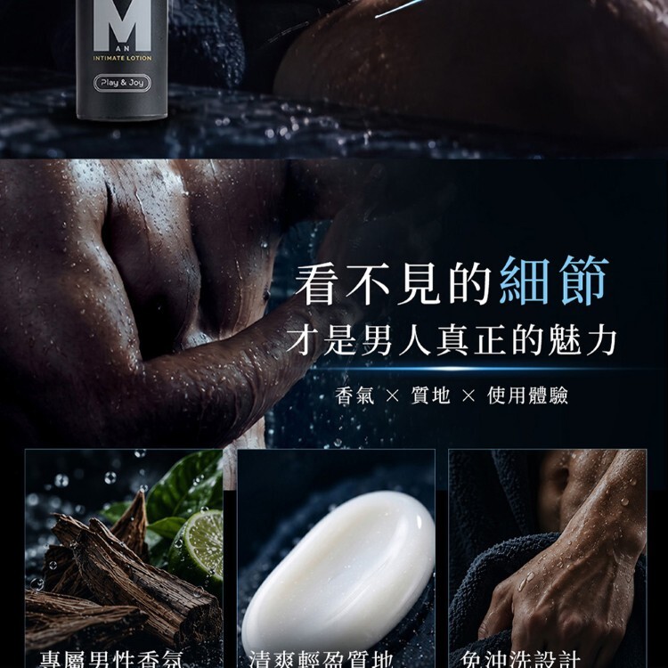 Play Joy Powerman男性私密養護液