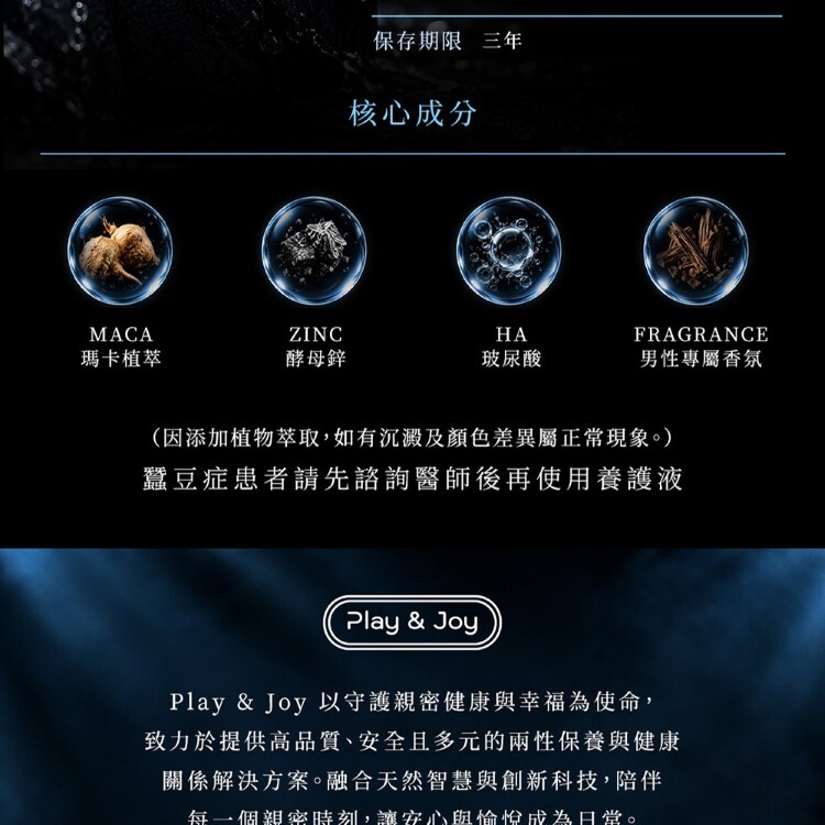 Play Joy Powerman男性私密養護液