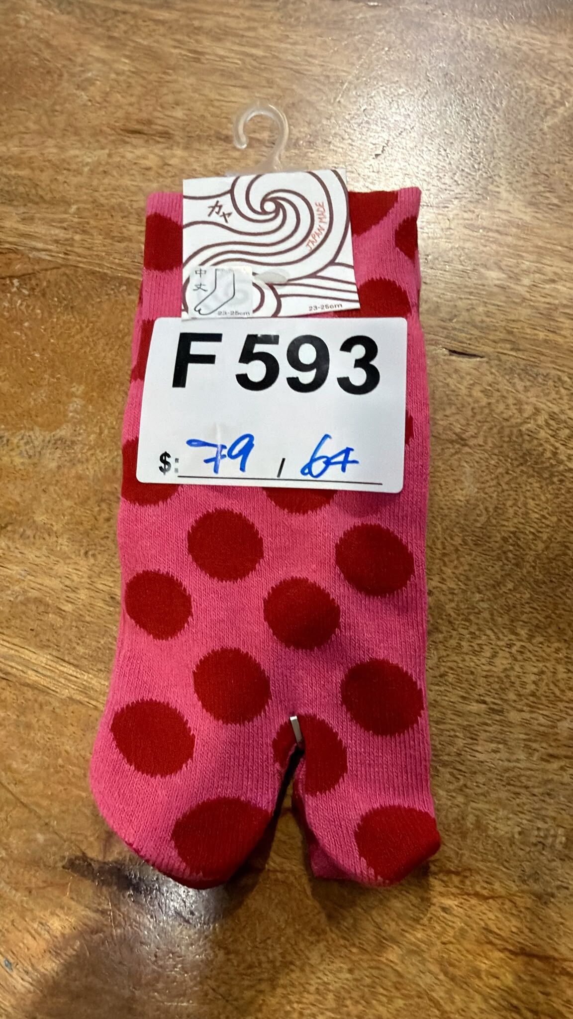 AMINA 7JKP6313 波點襪 F593 (1005LIVE)