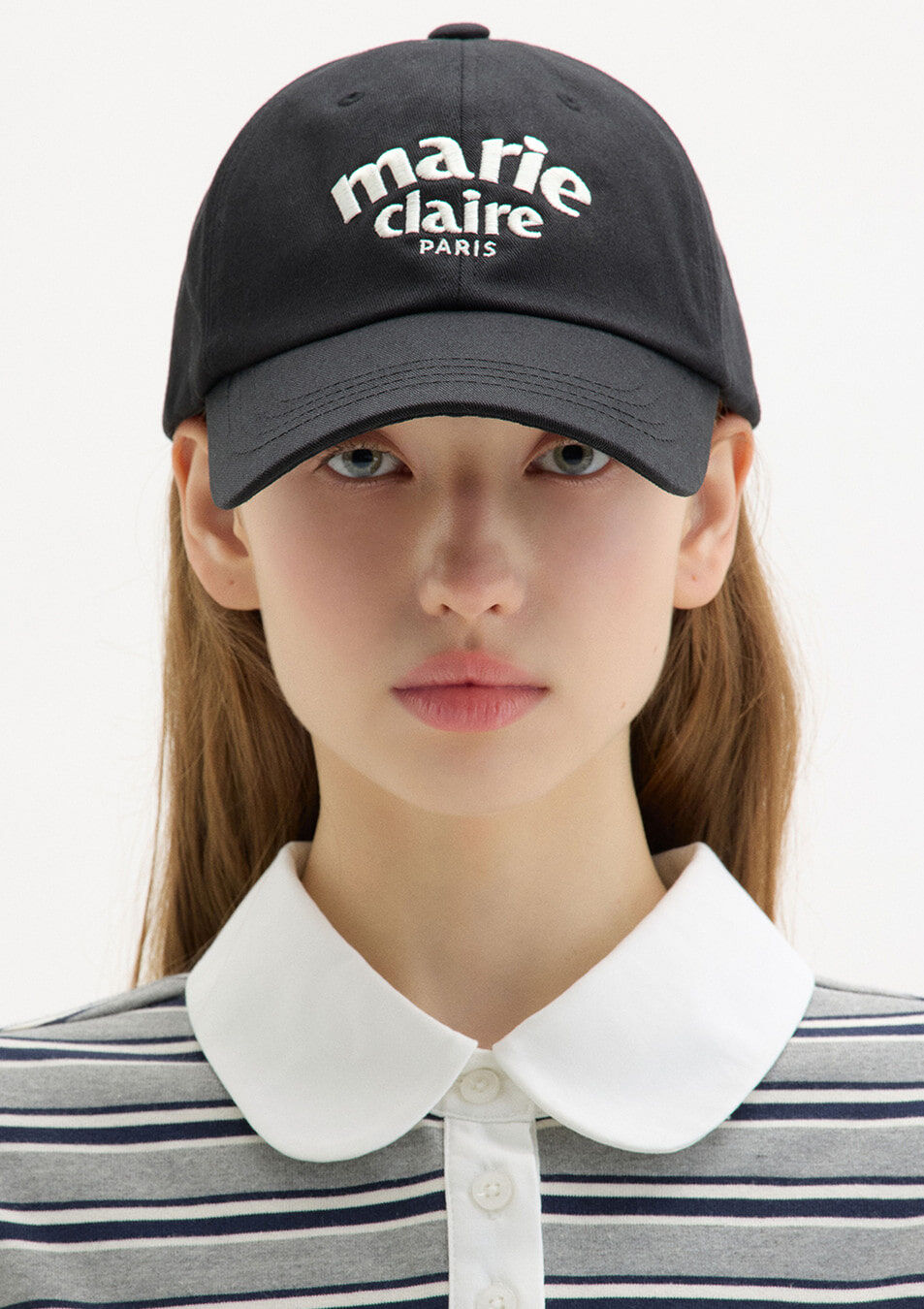 【入LIVECODE一件減至$148😱🔥！】【韓妹大愛品牌！北村旗艦總店封館🇰🇷】【MARIECLAIRE】Arch Logo Ball Cap