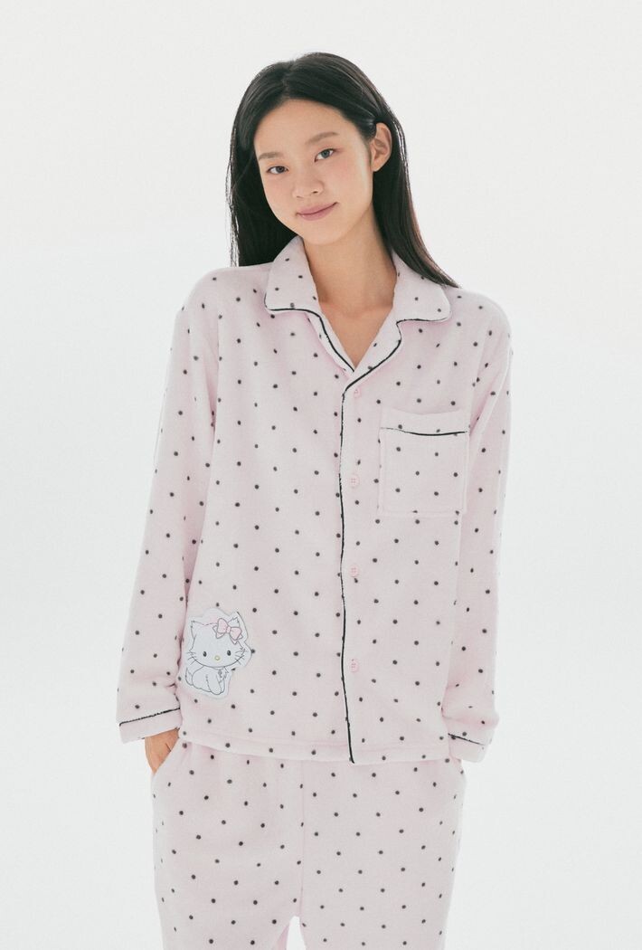 【預購】SPAO × Charmmy Kitty 聯名 洽咪 波斯貓 睡衣 外套 套裝 長袖