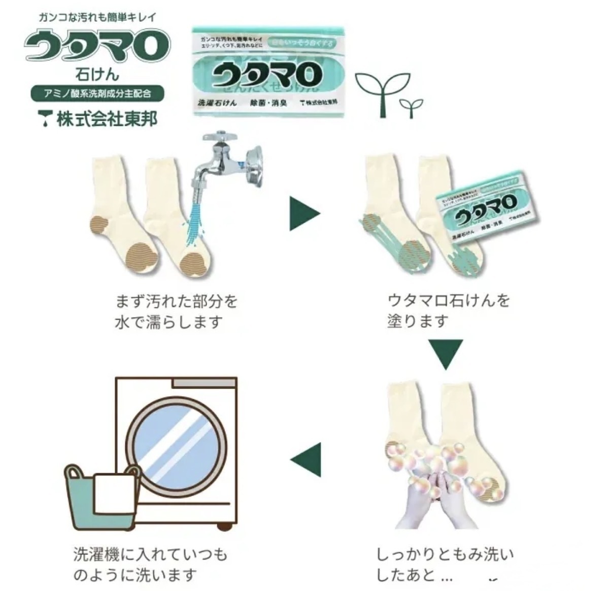 【日本熱銷】JP 日本製 東邦魔法除菌消臭去污皂 133g 0309 TK261005