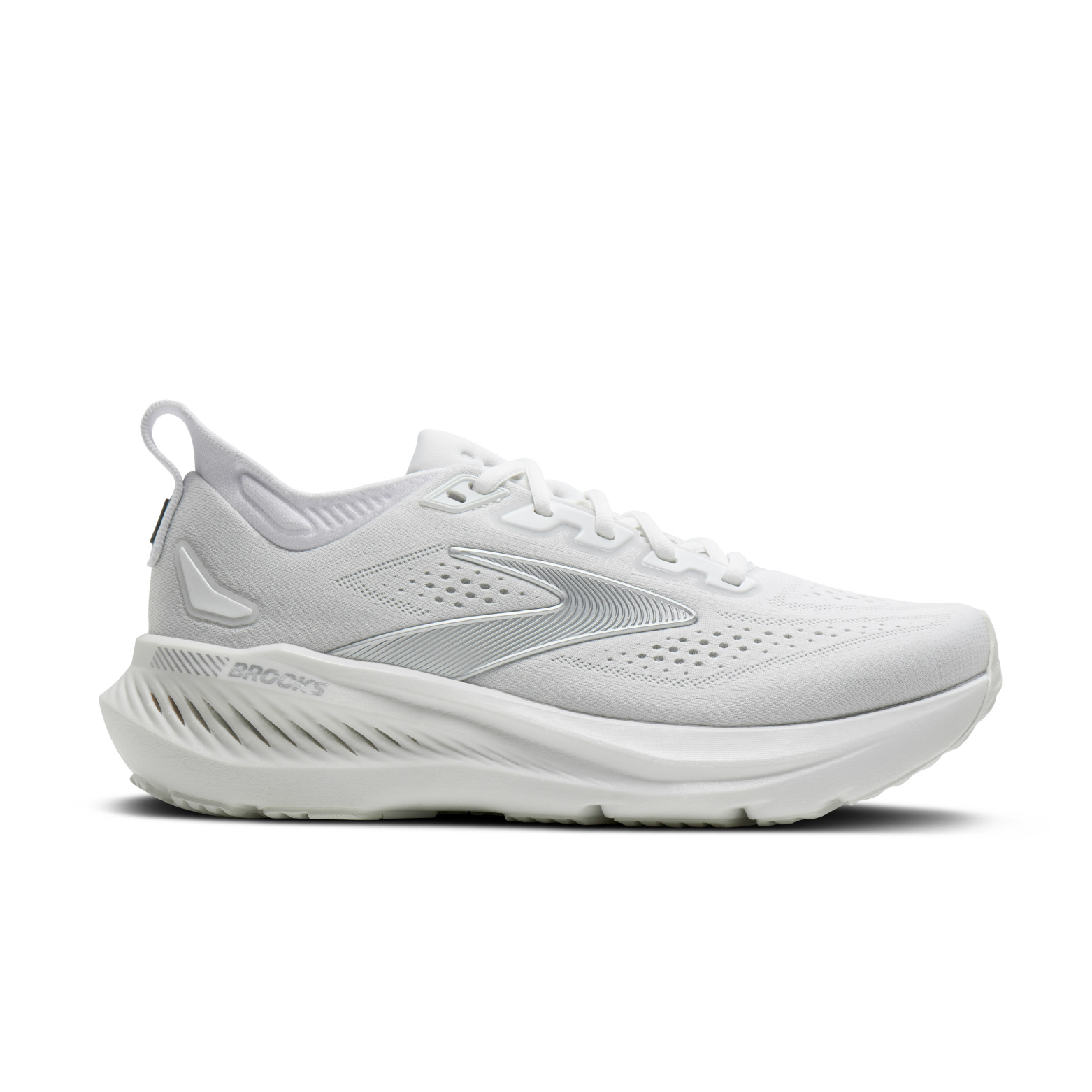 Brooks Women's Glycerin 23 Running Shoes - White/Oyster/Silver