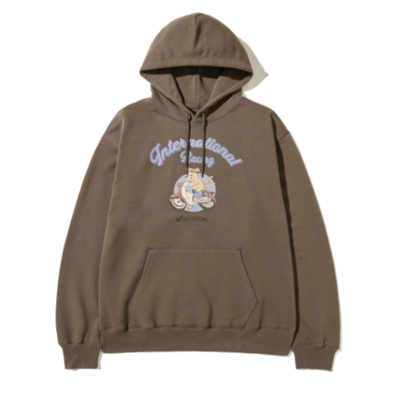 【代購】本田 HONDA PHYSICAL EDUCATION Vintage Riding Bear Hoodie 復古騎行熊連帽衛衣