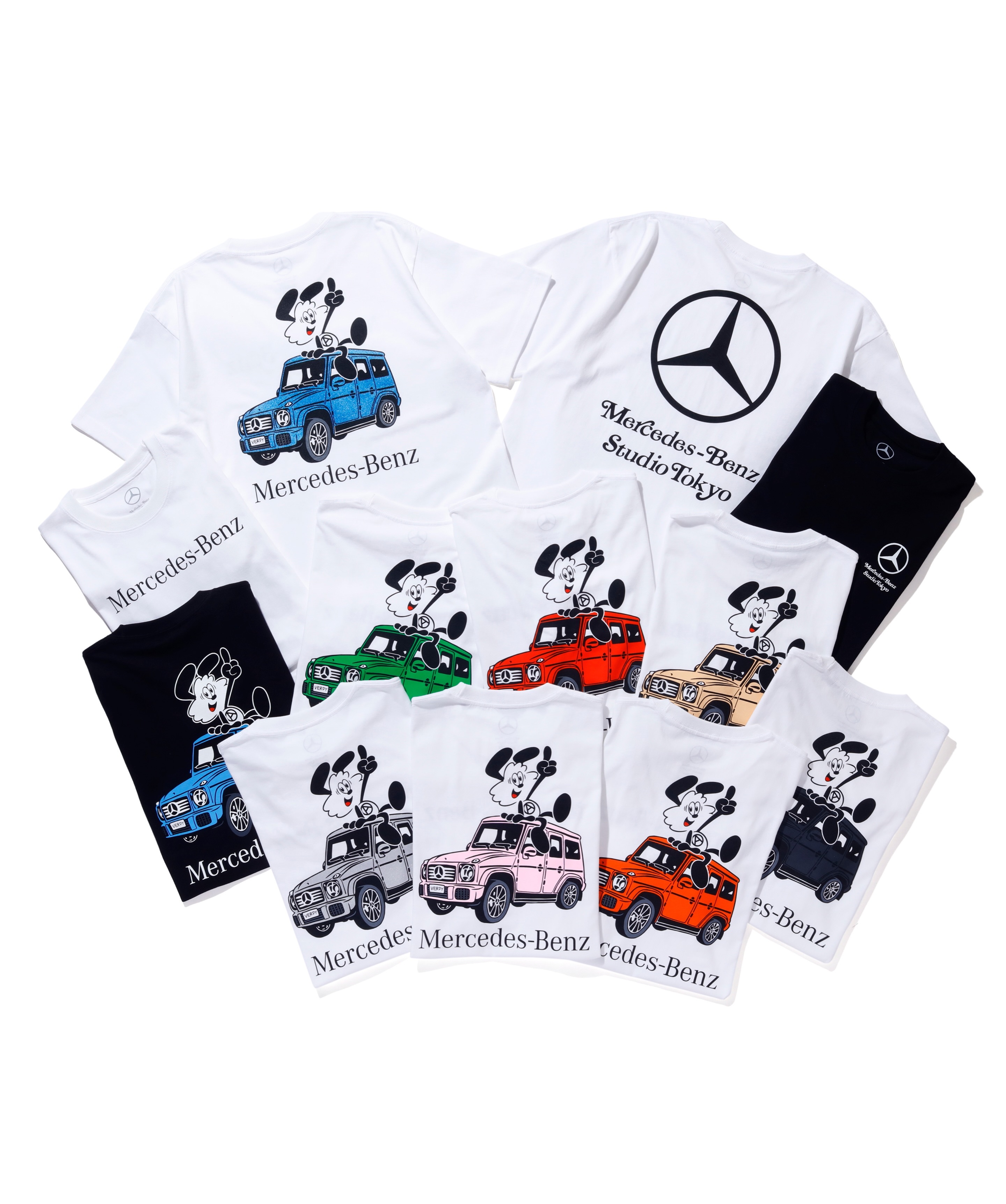 2026AW Mercedes-Benz x VERDY VICK 賓士 G-CLASS 聯名 短T 現貨