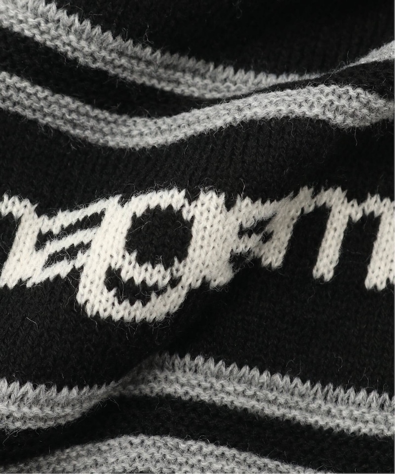 LMC - POM EARFLAP BEANIE - BLACK