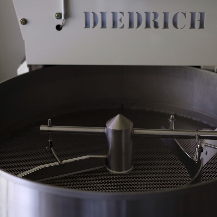 Diedrich 烘豆機的冷卻盤