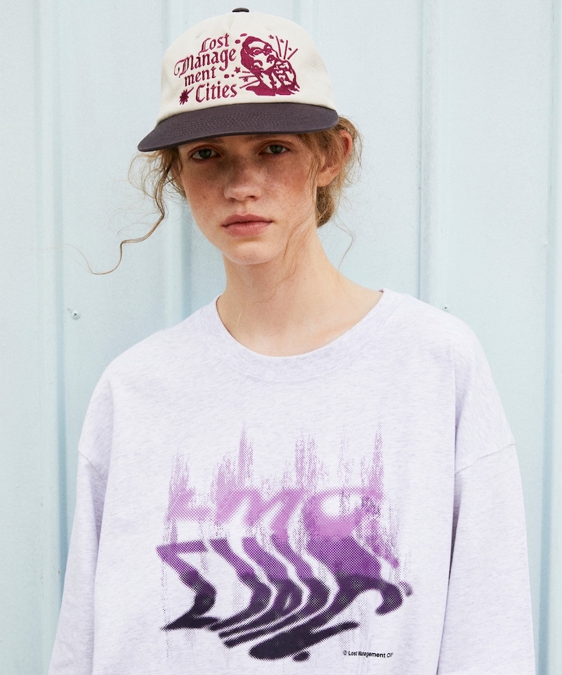 LMC - PUNCH MAN VINTAGE 5PANEL CAP - DARK PURPLE
