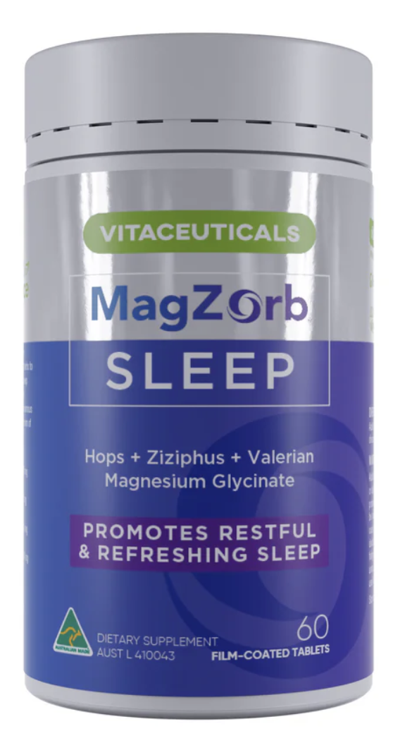 1006AU24-AUS-HP-Vitaceuticals MagZorb 睡眠支援配方 60粒 [買2件$278 平均$139/件] (E24)