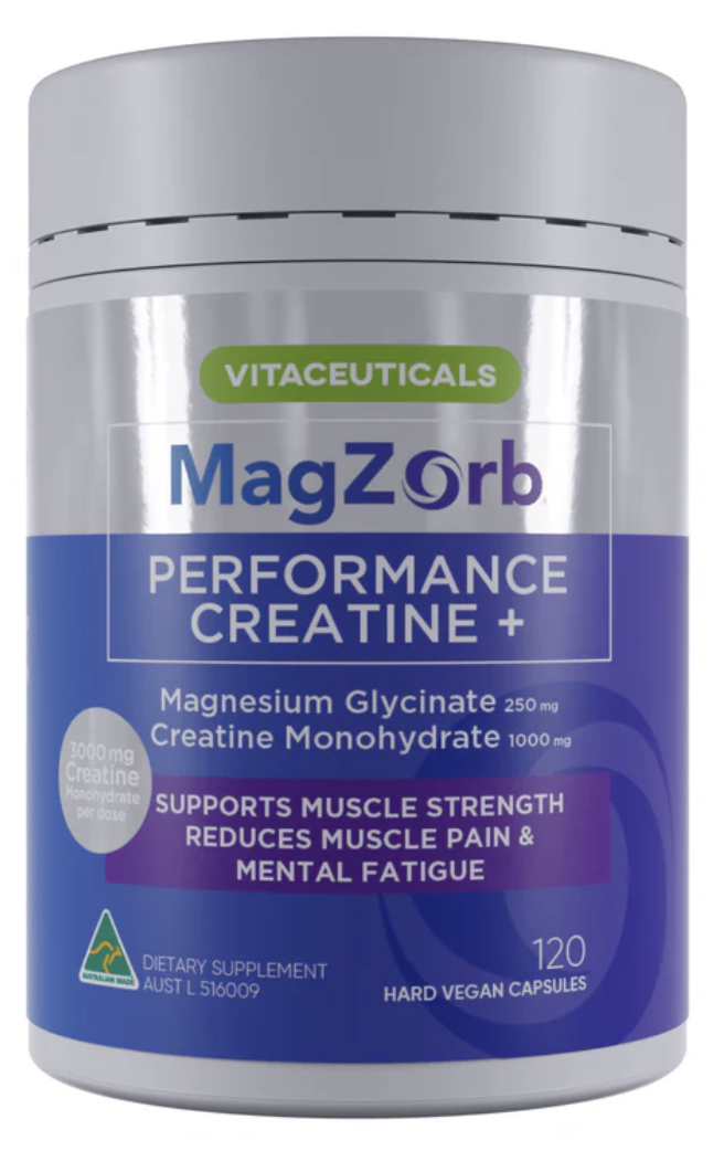1006AU28-AUS-HP-Vitaceuticals MagZorb 運動肌酸+ 120粒 [買2件$398 平均$199/件] (E28)