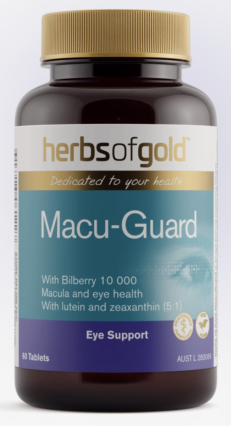 1006AU43-AUS-HP-Herbs of Gold Macu-Guard 眼睛營養配方 60片 [買2件$668 平均$334/件] (E43)