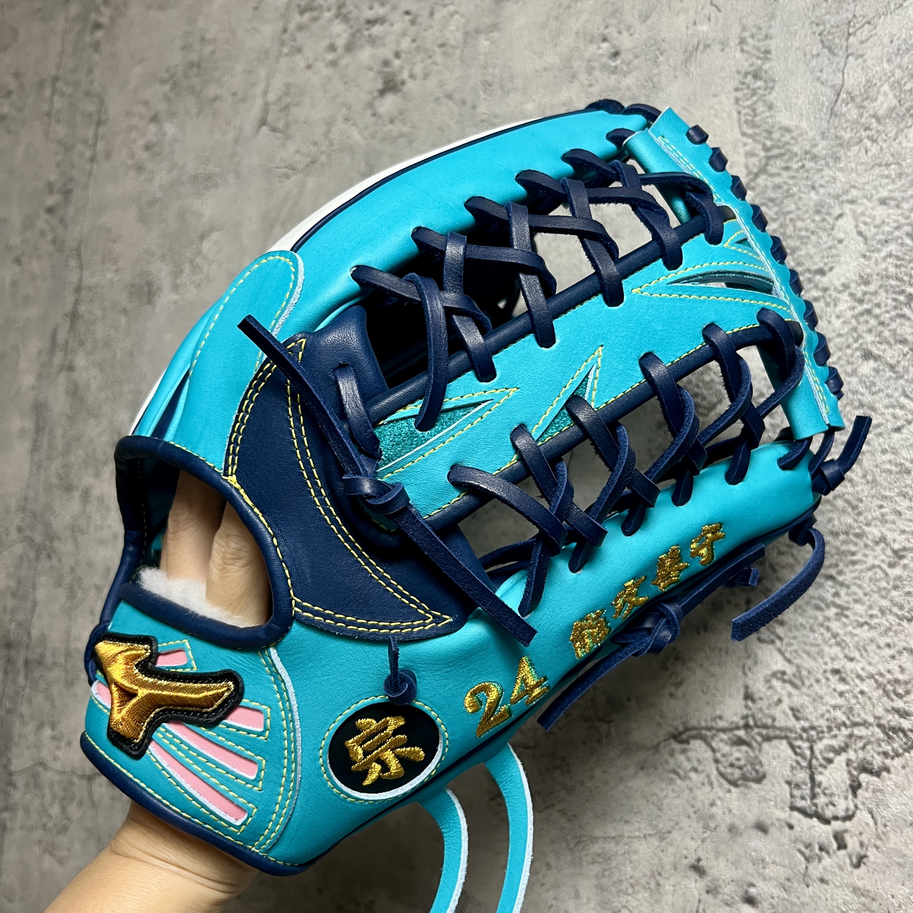 【照片分享】MIZUNO mizuno pro 軟式外野 1AJGR84150 ⻄川 史礁(ロッテ)モデル外野⼿型③ +5mm