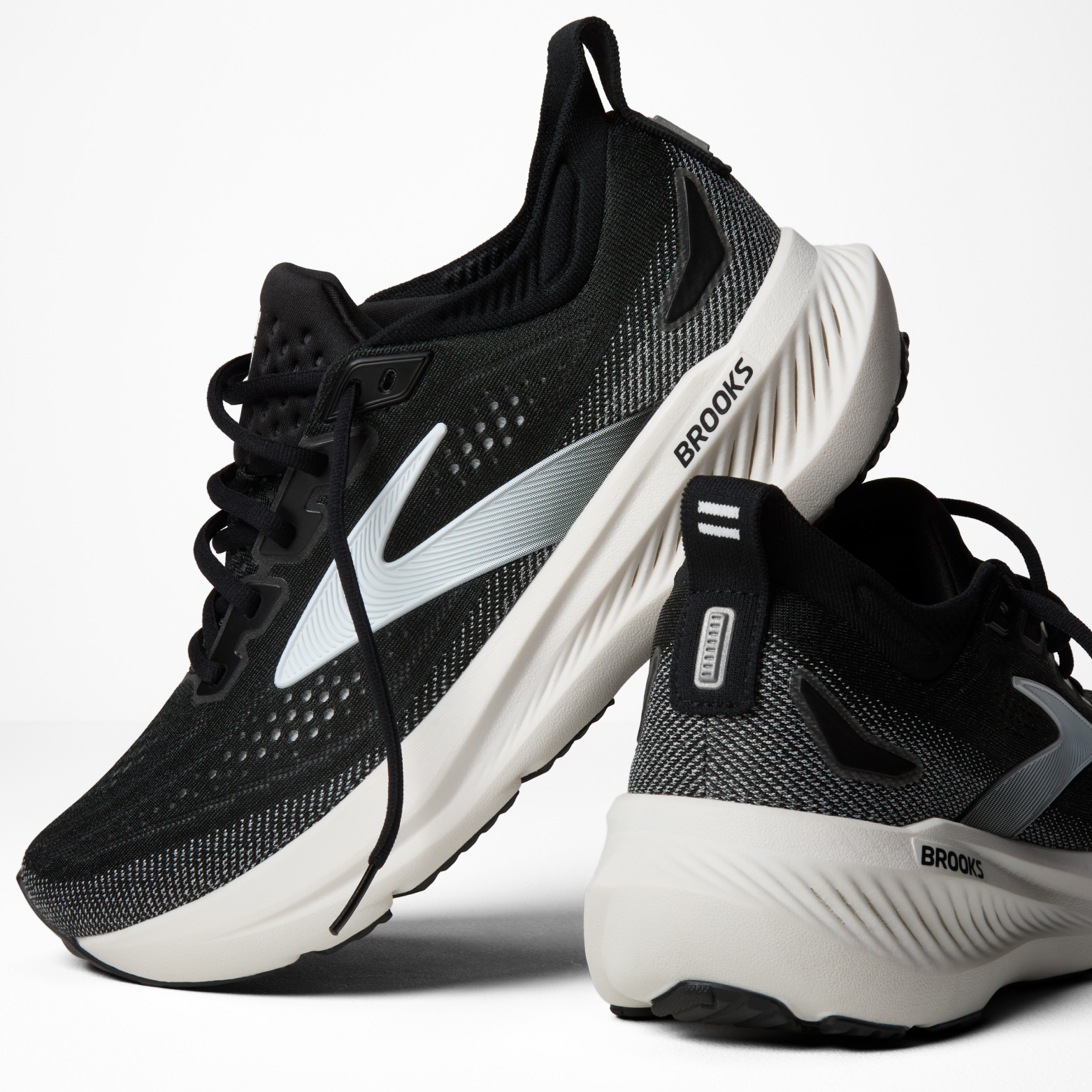 Brooks Women's Glycerin 23 Running Shoes - Black/Grey/White