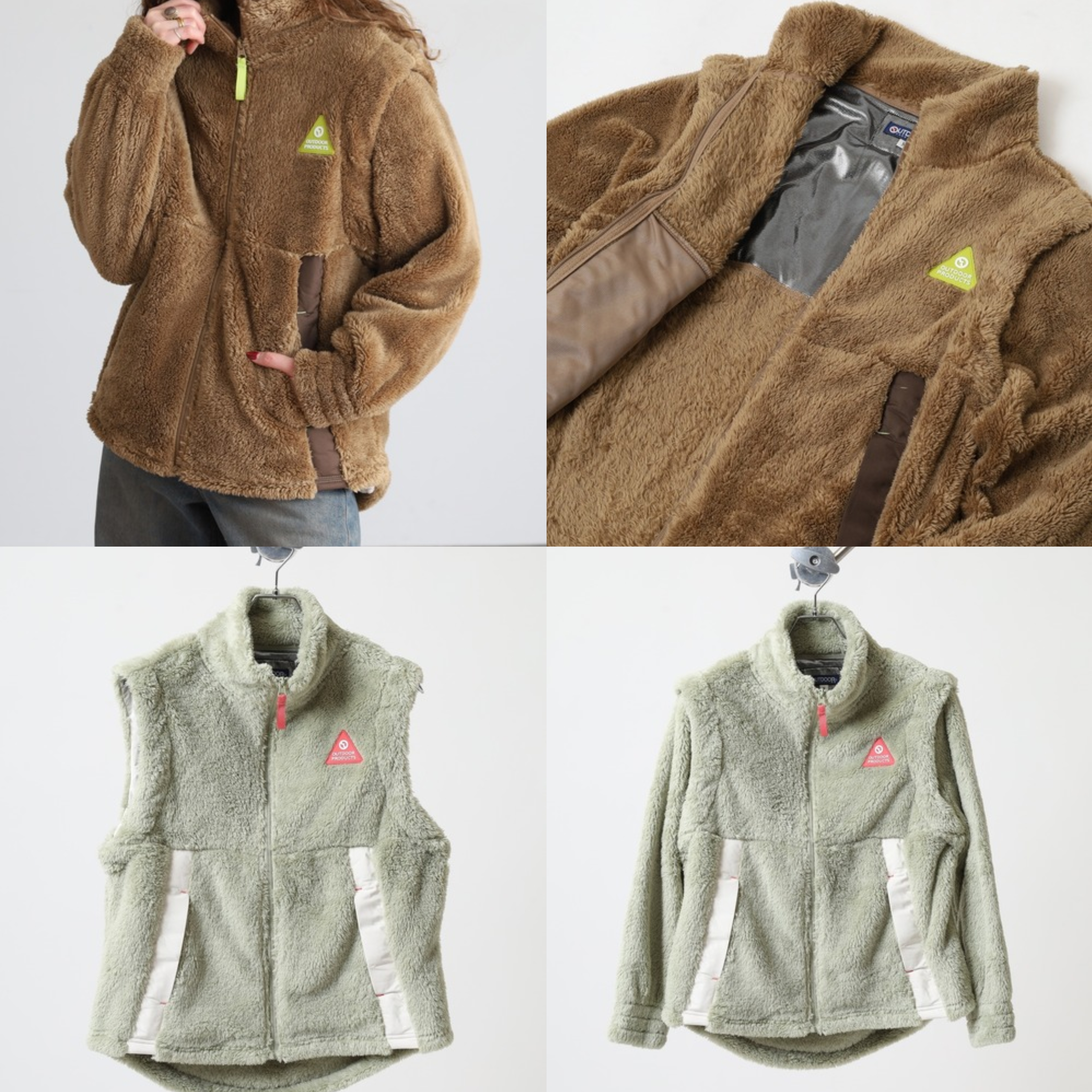 JP OUTDOOR 防UV 兩著毛毛外套