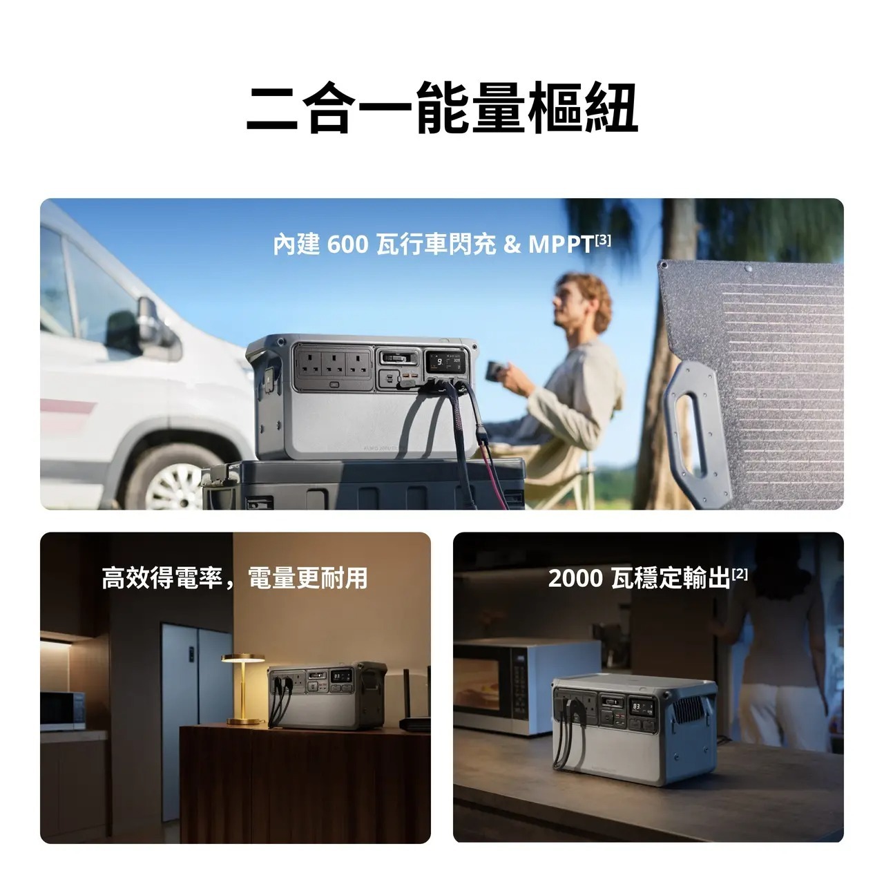 二合一能量樞紐