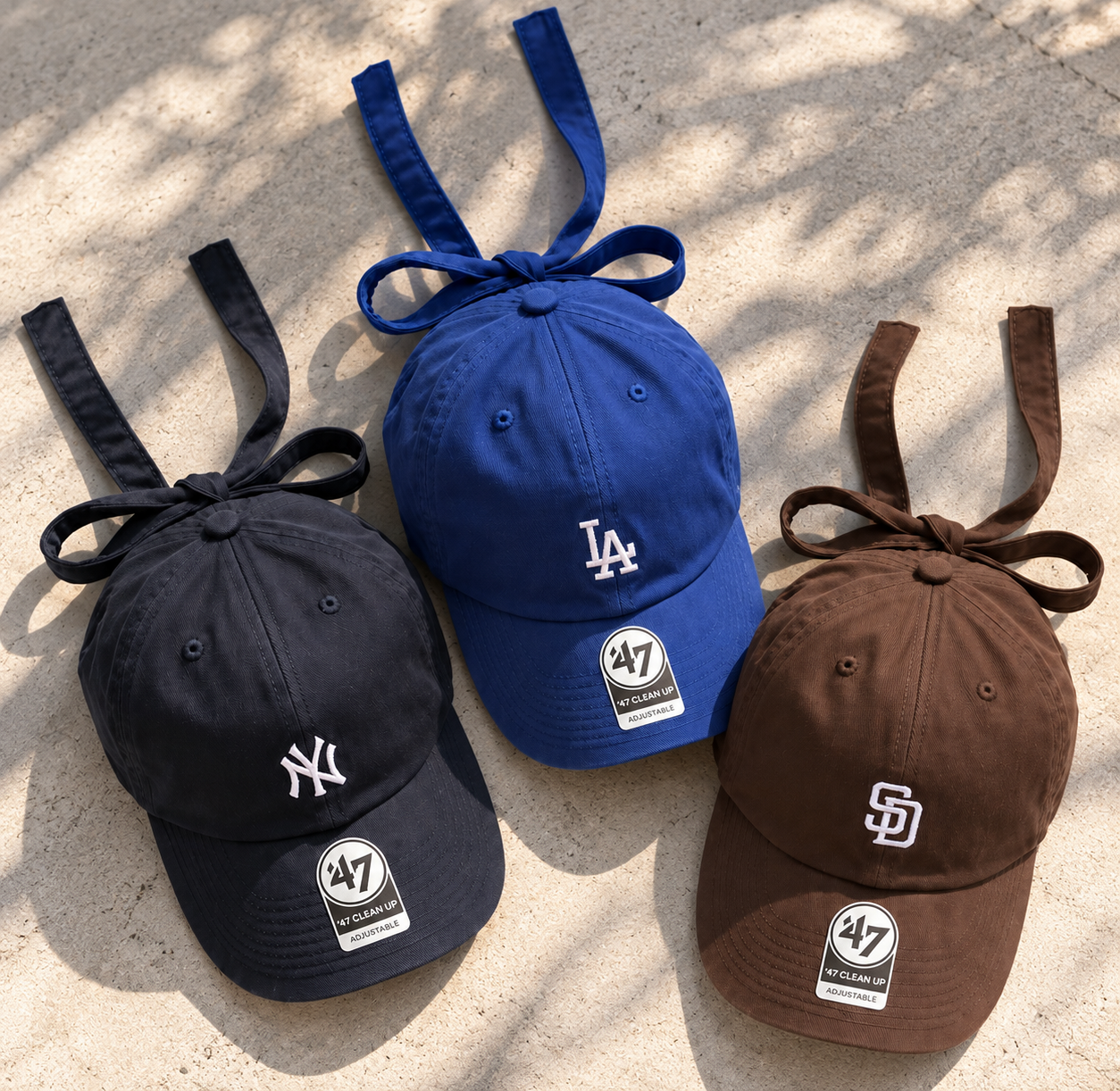 【預購】47 FORTY SEVEN Cap  棕色 寶藍 深藍