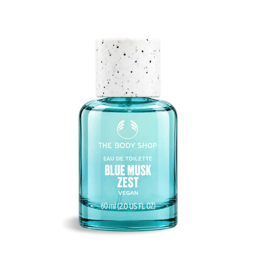 THE BODY SHOP 漾綠麝香EDT香水(60ml)/湛藍麝香EDT香水(60ml)-國際航空版