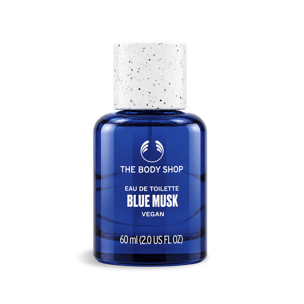 THE BODY SHOP 漾綠麝香EDT香水(60ml)/湛藍麝香EDT香水(60ml)-國際航空版