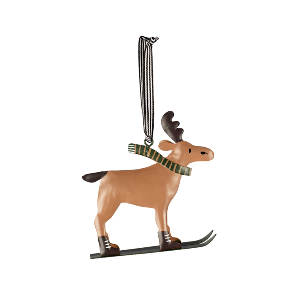 (預購11/15)德國BADEN Deer Ornament On Ski