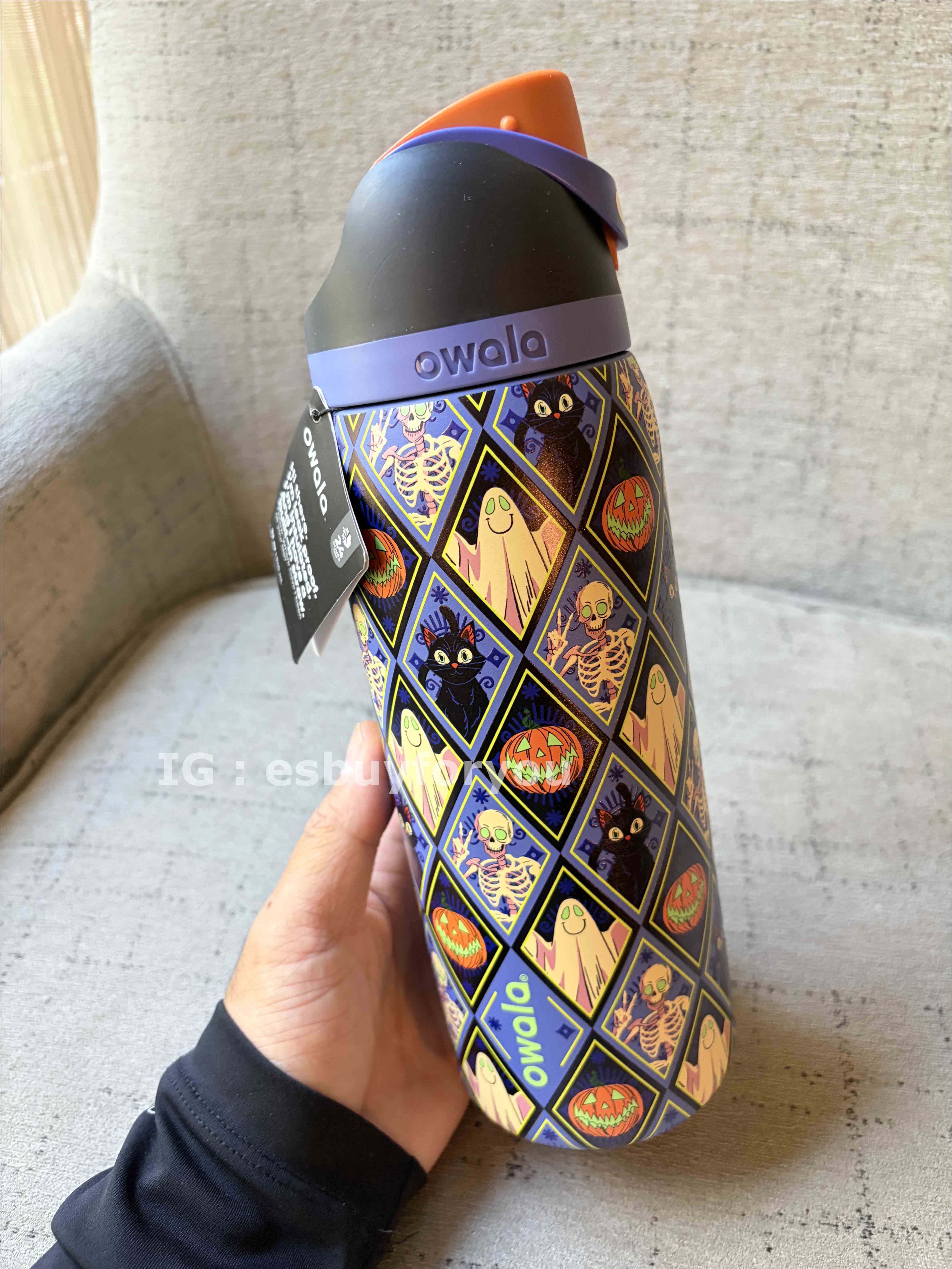 【限時】Owala 萬聖節限定 不鏽鋼 FreeSip 水壺 (內有吸管) (多款)