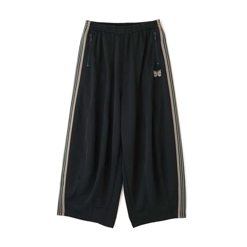 Needles x LHP H.D. Track Pant - Poly Smooth DK GREEN 長褲 休閒 深綠色 SX1521-DN [台灣現貨]