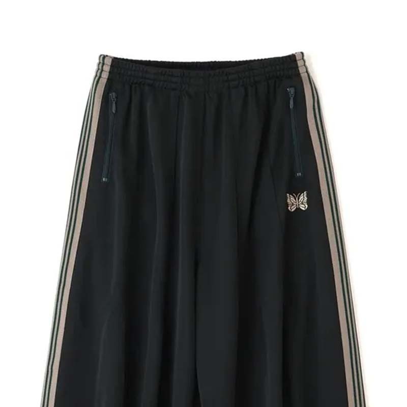 Needles x LHP H.D. Track Pant - Poly Smooth DK GREEN 長褲 休閒 深綠色 SX1521-DN [台灣現貨]