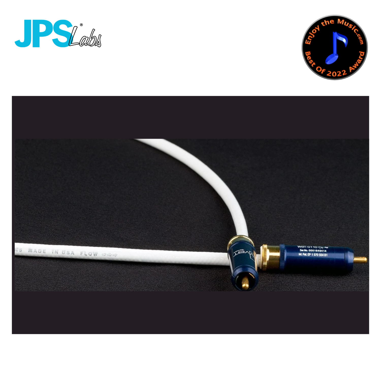 JPS Labs Superconductor V Digital Cable (Coaxial BNC/RCA)