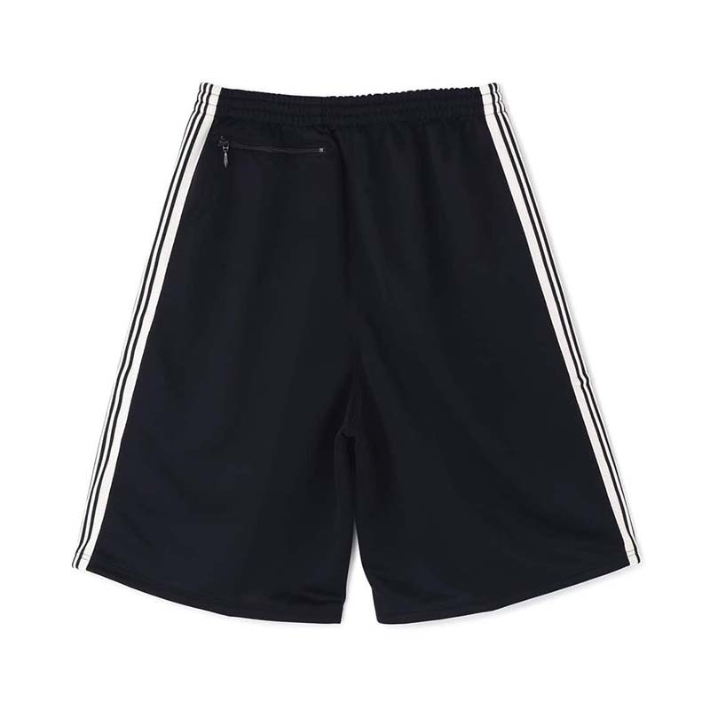 Needles 別注款 H.D. Track Shorts - Poly Smooth 短褲 黑白色 SX1522-BF [台灣現貨]