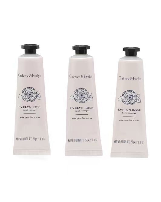 【預購】CRABTREE & EVELYN N100602 玫瑰護手霜 (3件裝)