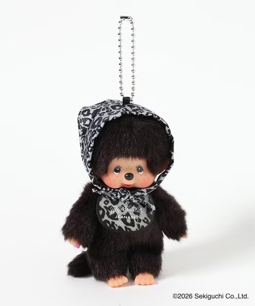 <🇯🇵日本連線✈> JEANASIS × Monchhichi 豹紋蒙奇奇吊飾