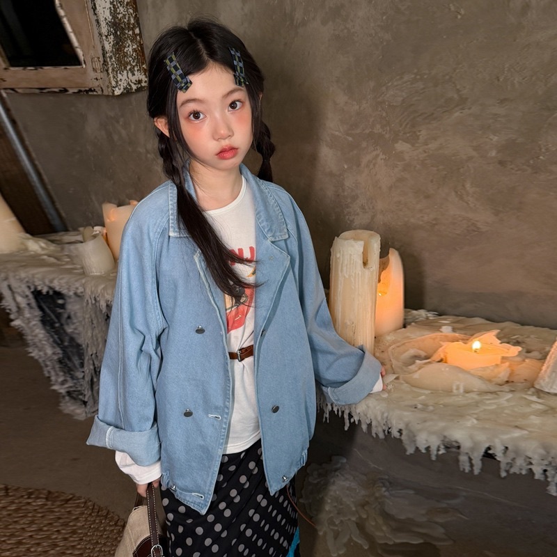 慵懶感牛仔外套