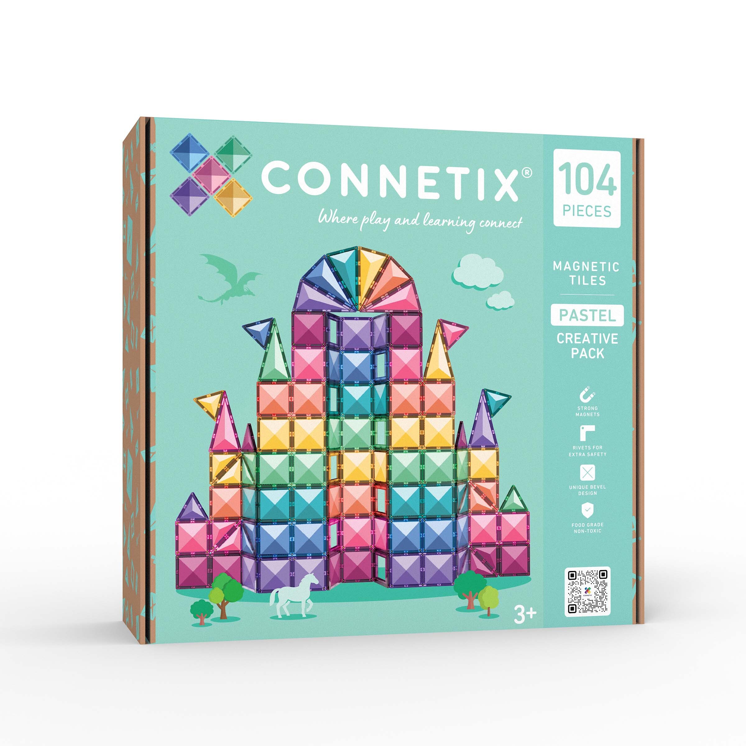 Connetix 磁樂®- 104片粉彩創作組