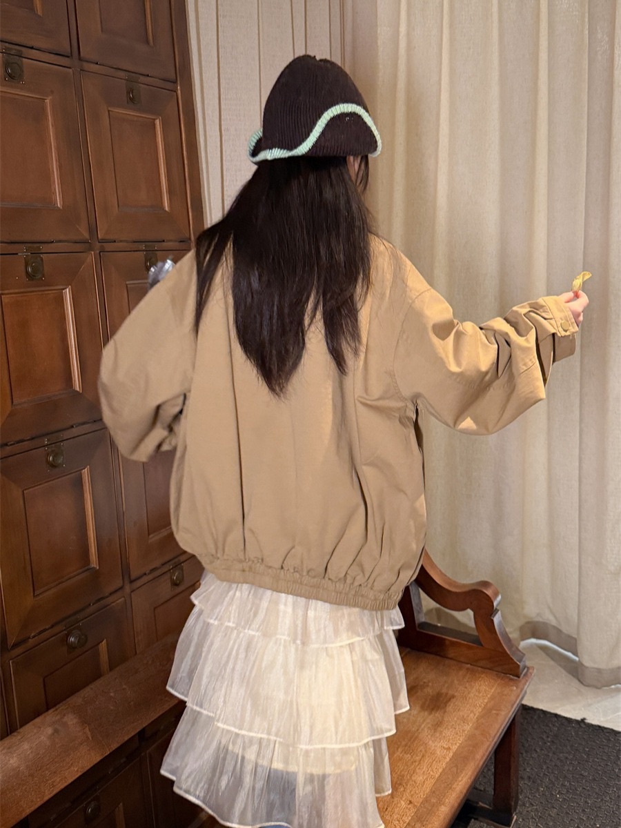 美式復古飛行外套