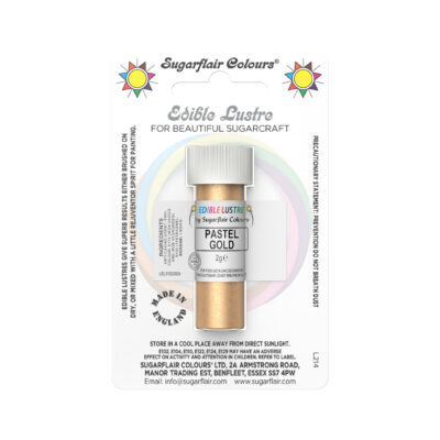 Sugarflair Lustre Dust Pastel Gold 2g
