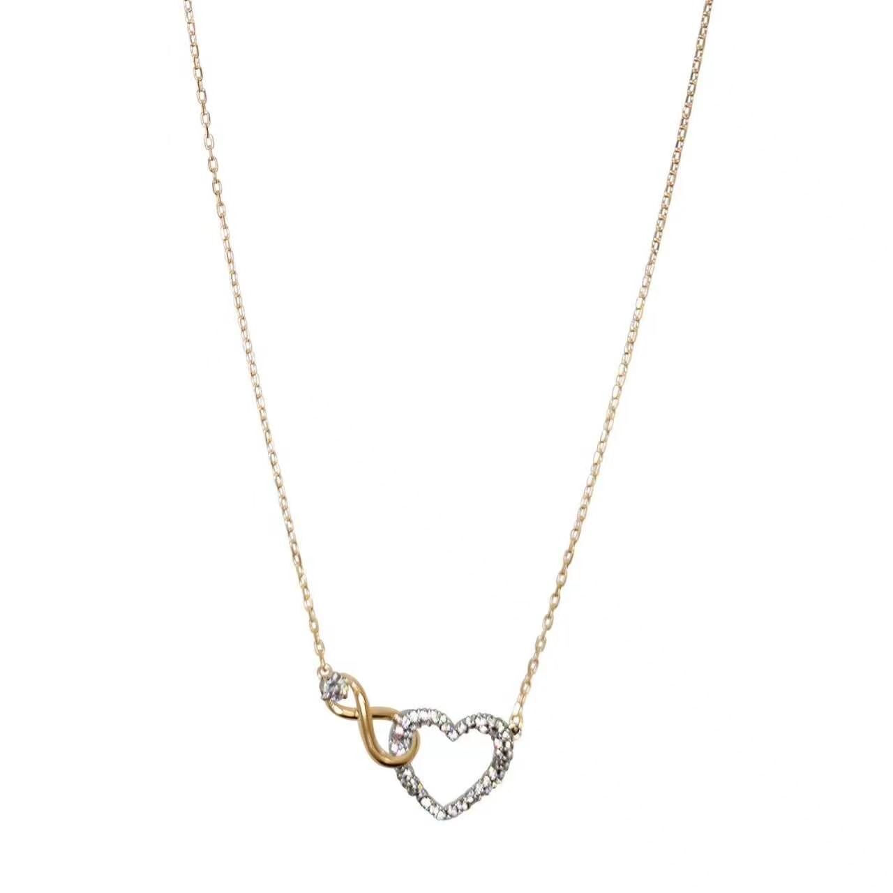 【預購】Swarovski N100611 無限心形吊墜項鏈