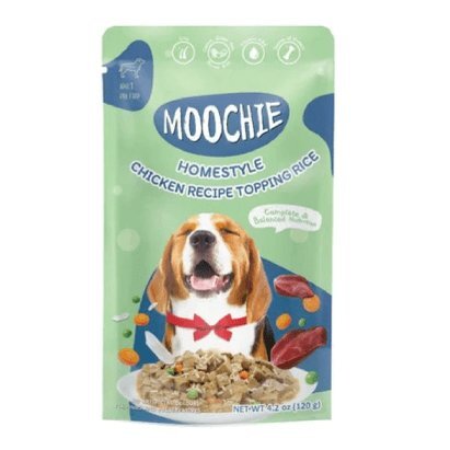 Moochie 狗濕糧．Homestyle系列 雞肉+糙米120g