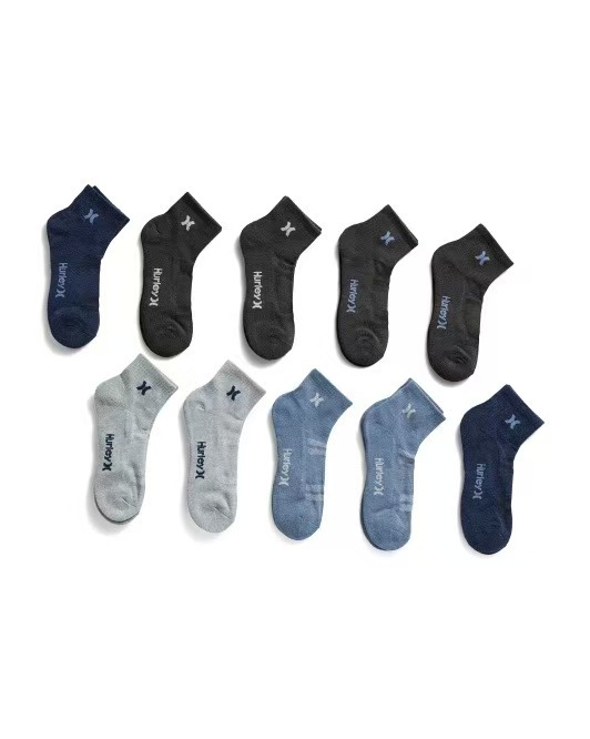 【預購】HURLEY N100614 經典款襪子 (10對裝)