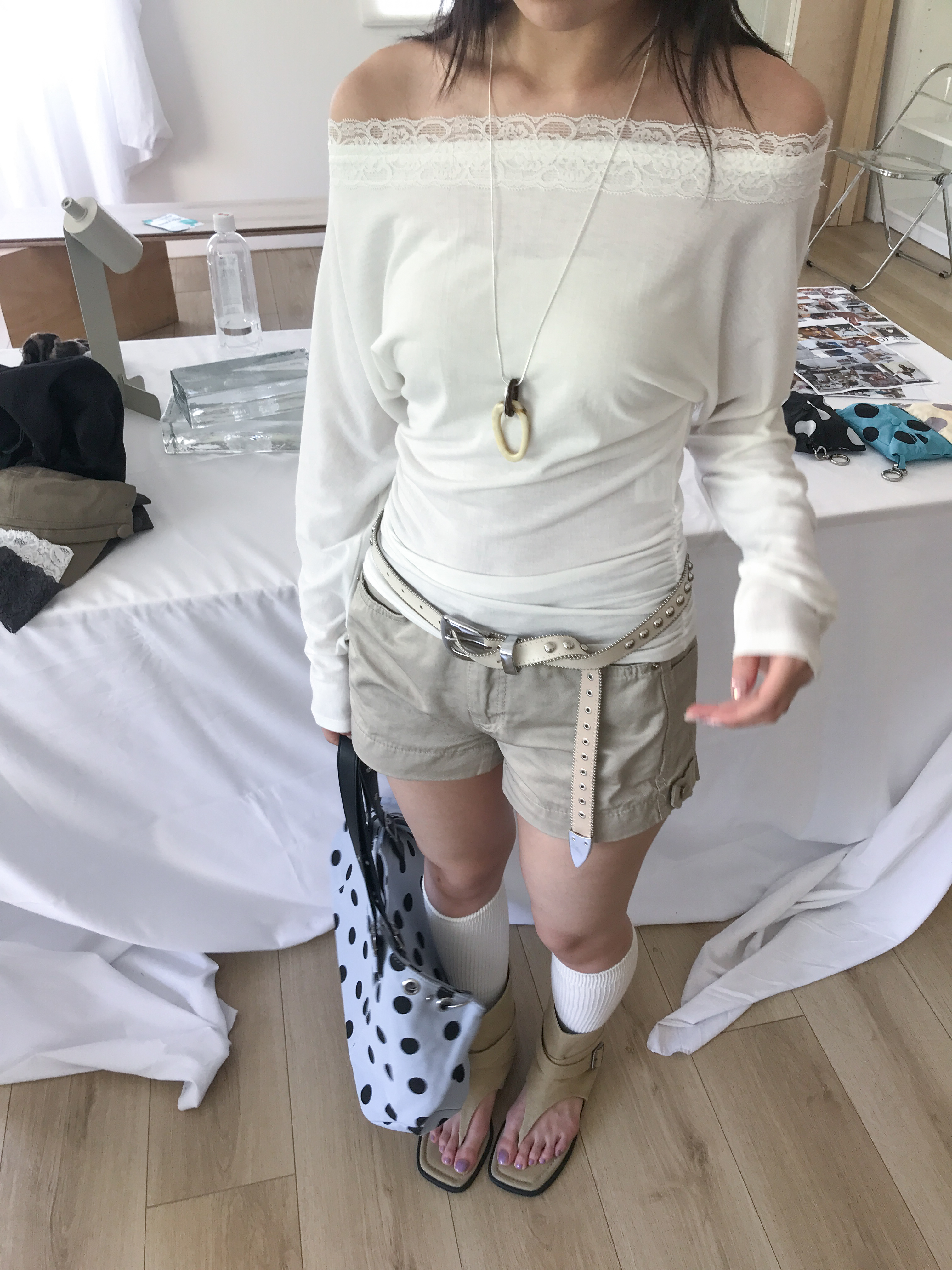 Low Western Leather Belt 20m