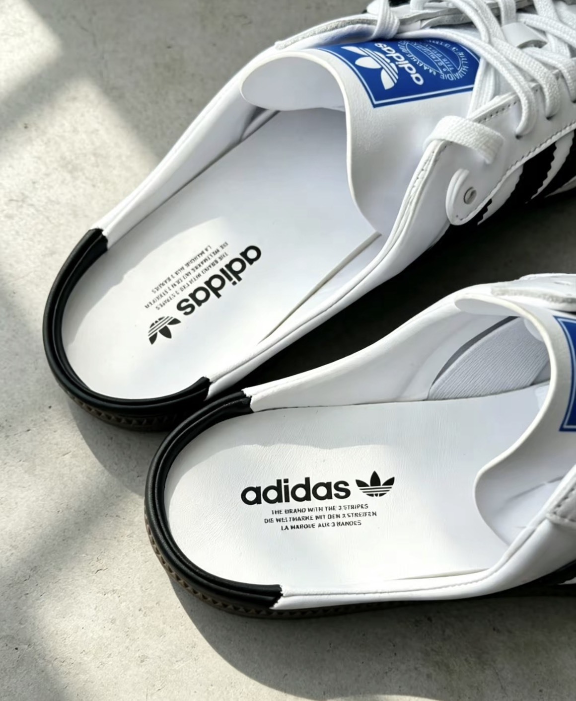 <雙十限定活動🇹🇼> Adidas Samba OG Mule 穆勒薄底懶人鞋 白色