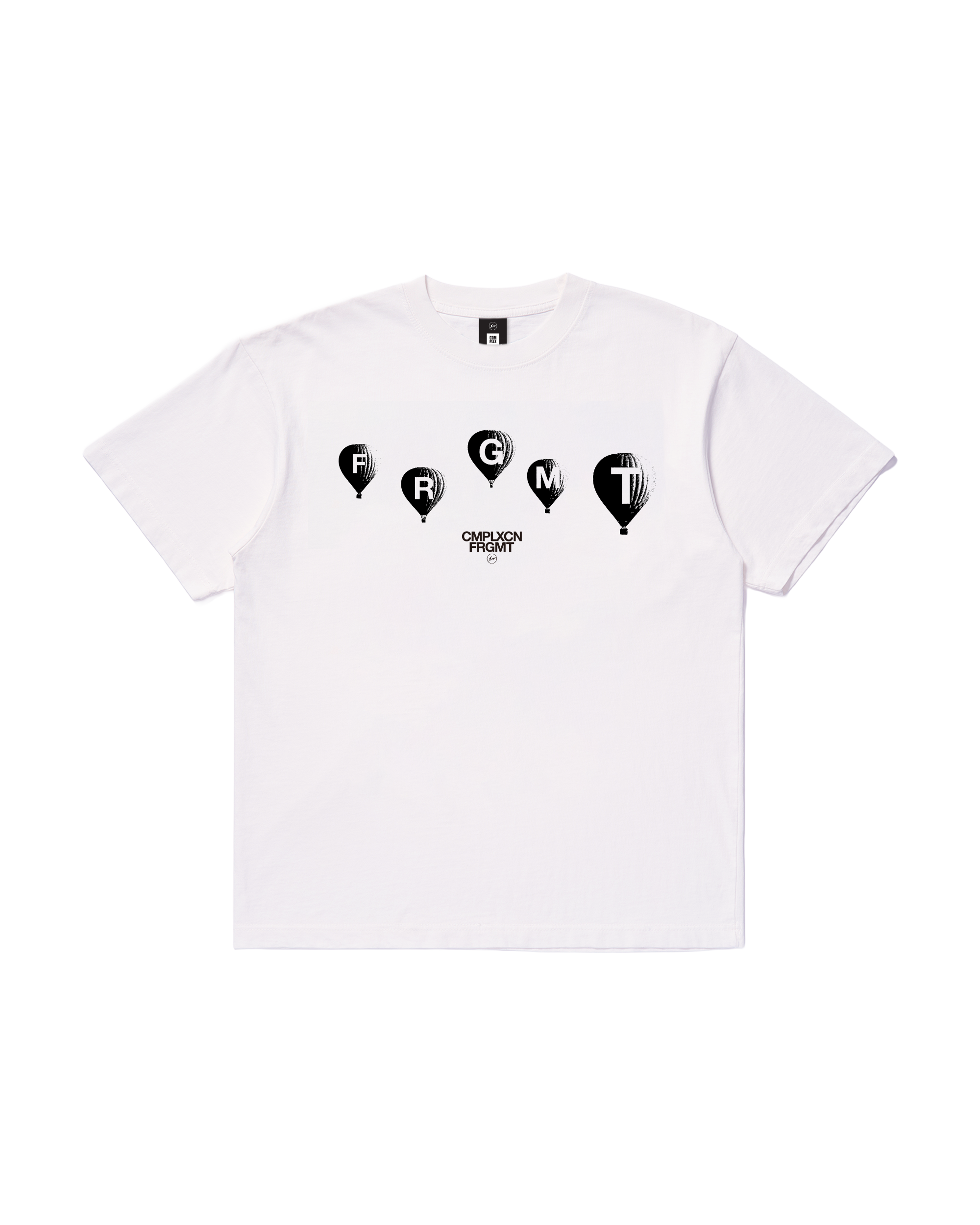 FRAGMENT X COMPLEXCON - BALLOONS TEE (WHITE) 白色 短TEE 藤原浩 聯名款 閃電