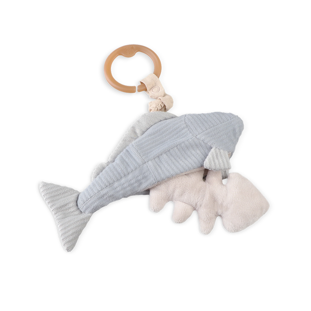 Little Lamb Kind 鱒魚吊飾手搖鈴